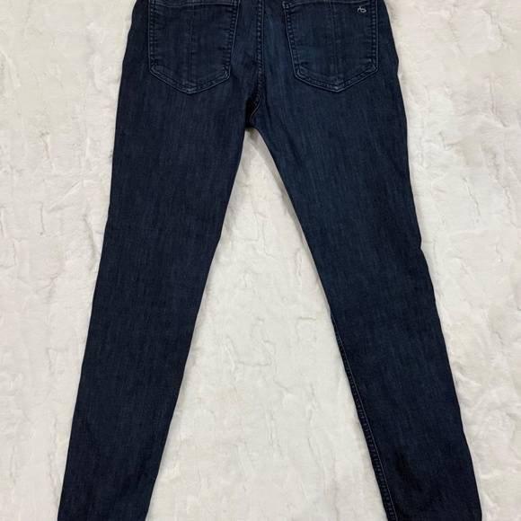 Rag & Bone Skinny Jeans Size 25 Dark Blue Denim - Picture 5 of 6
